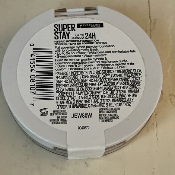 MAYBELLINE SUPER STAY up to 24HR Hybrid Powder-Foundation #375 - Picture 3 of 3